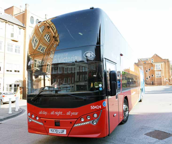 Oxford Tube Volvo B11RLET Plaxton Panorama 50424